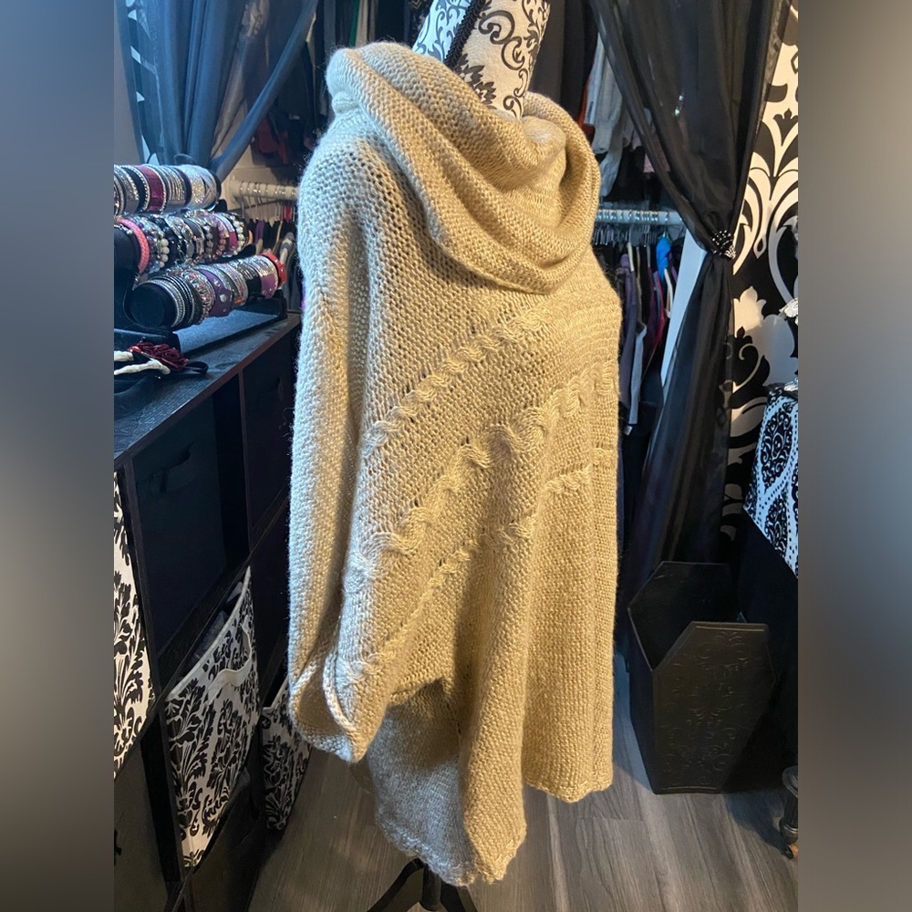 Nine West Vintage America Sweater Poncho 3X - Picture 3 of 11